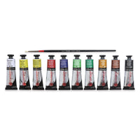 Thumbnail for Daler Rowney Georgian Oil Paint Selection Set 38ml Set of 10