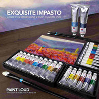 Thumbnail for Daler Rowney Georgian Watermixable Oil Set Of 10x37ml