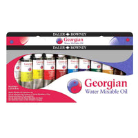 Thumbnail for Daler Rowney Georgian Watermixable Oil Set Of 10x37ml