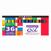 Thumbnail for Daler Rowney Graduate Oil Selection Set 22ml Set of 36