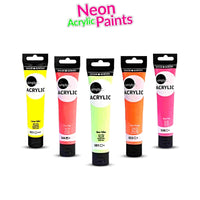 Thumbnail for Daler Rowney Simply Neon Acrylic Paints 75ml