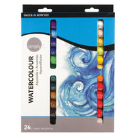 Thumbnail for Daler Rowney Simply Watercolor Paint Tube Set
