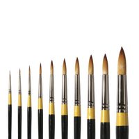 Thumbnail for Daler Rowney System 3 Acrylic Round Brush 1pc
