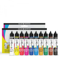 Thumbnail for Daler Rowney System 3 Fluid Acrylic Paints 29.5ml Set of 10