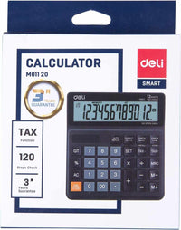 Thumbnail for Deli 12 Digits Desktop Calculator EM01120