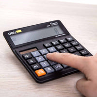 Thumbnail for Deli 12 Digits Desktop Calculator EM01120