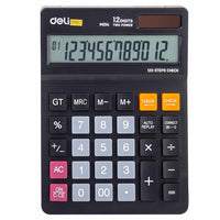 Thumbnail for Deli Desktop Calculator 12 Digits, 120 Steps Check