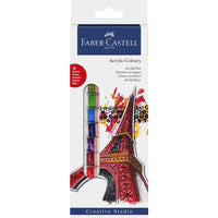 Thumbnail for Faber Castell Acrylic Paints Set of 12
