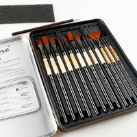 Thumbnail for Giorgione Professional Mix Paint Brush Tin Box 12pcs