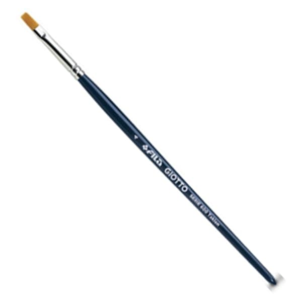 Giotto Taklon Synthetic Hair Flat Paint Brush 1pc