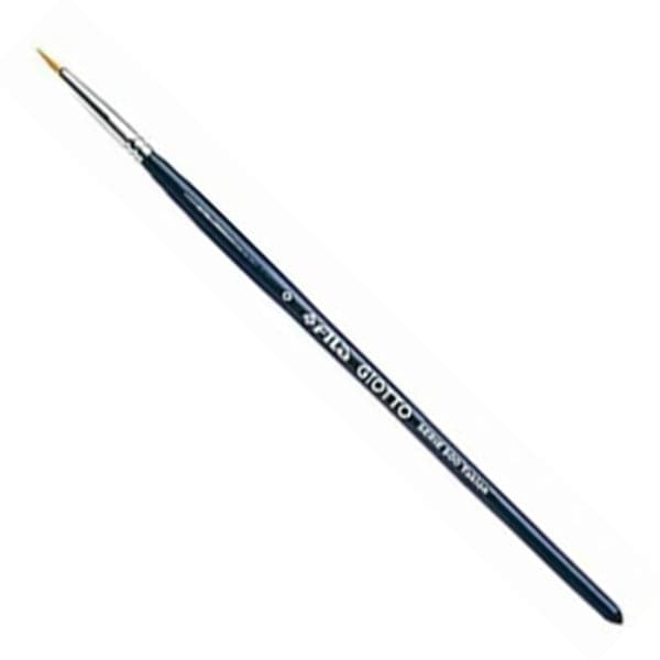 Giotto Taklon Synthetic Hair Round Painting Brushes 1pc