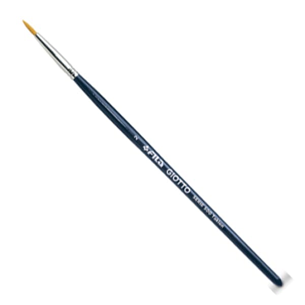 Giotto Taklon Synthetic Hair Round Painting Brushes 1pc
