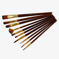 Thumbnail for Keep Smiling Artist Brush Set Of 10