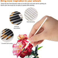 Thumbnail for Keep Smiling Round Tip Paint Brush Pack of 6