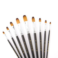 Thumbnail for Keep Smiling Professional Artist Filbert Tip Paint Brush