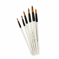 Thumbnail for Keep Smiling Round Tip Paint Brush Pack of 6