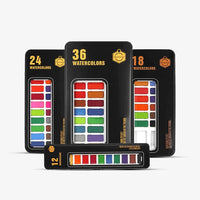 Thumbnail for Keep Smiling Watercolor Set in Tin Box