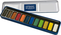 Thumbnail for Lefranc & Bourgeois Artist Watercolor Paint Set of 12