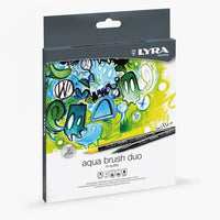 Thumbnail for Lyra Aqua Brush Pen Dual Tip Markers Set