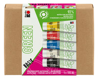 Thumbnail for Marabu Green Water-Based Alkyd-Paint Set BASIC
