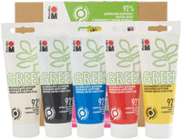 Thumbnail for Marabu Green Water-Based Alkyd-Paint Set BASIC