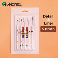 Thumbnail for Maries Detail Liner Brush For Painting Set Of 5