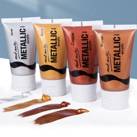 Thumbnail for Mont Marte Metallic Acrylic Paint 50ml Set of 4