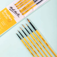 Thumbnail for Mont Marte Gallery Series Acrylic Brush Set Of 6