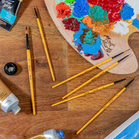 Thumbnail for Mont Marte Gallery Series Acrylic Brush Set Of 6