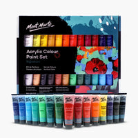 Thumbnail for Mont Marte Acrylic Colour Paint Signature Set 36ml Pack of 24