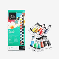 Thumbnail for Mont Marte Acrylic Paint Set Of 12 12ml
