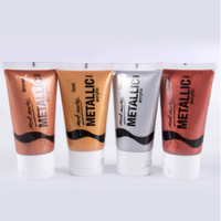 Thumbnail for Mont Marte Metallic Acrylic Paint 50ml Set of 4