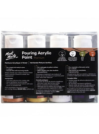 Thumbnail for Mont Marte Premium Pouring Acrylic Paint 60ml Set Of 4 Celestial