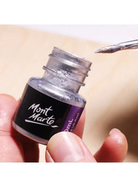 Thumbnail for Mont Marte Premium Silver Foil Paint 20ml
