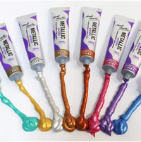 Thumbnail for Mont Marte Metallic Acrylic Paints 18 ml Tubes Set Of 8 Pieces