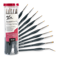 Thumbnail for Mont Marte Signature Fine Detail Brush Set of 10Pcs