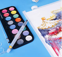 Thumbnail for Mont Marte Signature Metallic Watercolor Paint Set 17 Pcs