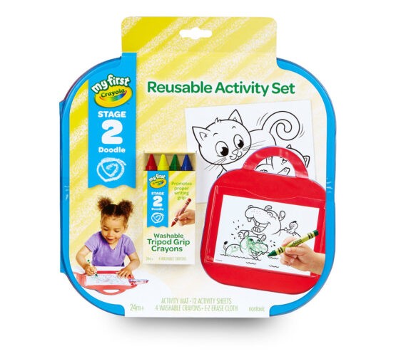 My First Crayola Reusable Activity Set 811455