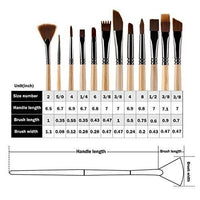 Thumbnail for Giorgione Artist's Brush Set Pack 12