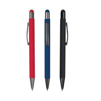 Thumbnail for Premium Rubberized Metal Ball Pen With Stylus 1pc