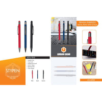 Thumbnail for Premium Rubberized Metal Ball Pen With Stylus 1pc