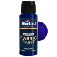 Thumbnail for Bluebird Fabric Paints Solid Shades 100 ml
