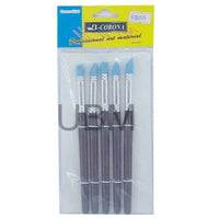 Thumbnail for Rubber Brush Set Small Brown