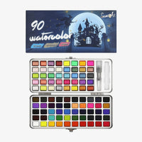 Thumbnail for Seamiart Solid Watercolor Paint Set Of 90