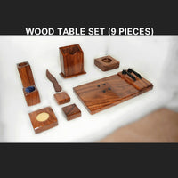 Thumbnail for Senator Wooden Table 9pcs Set  # 23