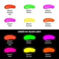 Thumbnail for Bluebird Signature Acrylic Colours – 75 ml – Set of 6 NEON