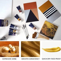 Thumbnail for Bluebird Signature Acrylic Colours – 75 ml – Set of 6 PEARLESCENT