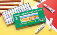 Thumbnail for Sakura Transparent Watercolors Tubes Set Of 12