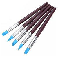 Thumbnail for Rubber Brush Set Small Brown