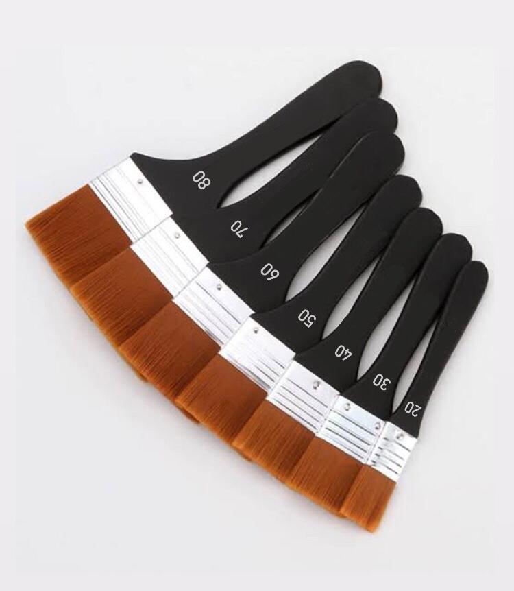 Corot Artist Professional Flat Paint Brush